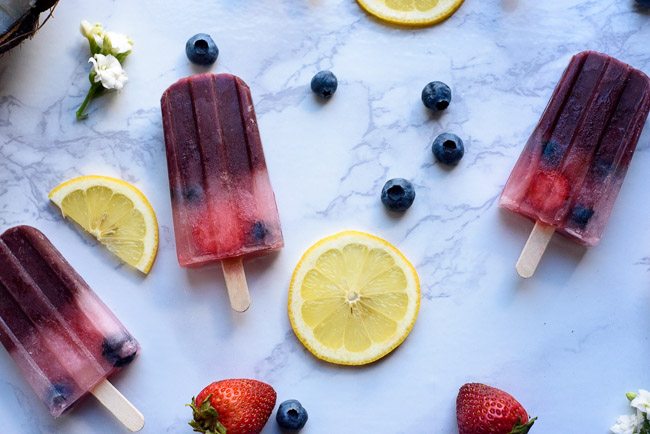 End Of Summer Acai Fruit Popsicles Recipe