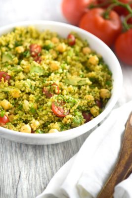 Dill Chickpea Lemony Quinoa Salad Recipe | Solluna by Kimberly Snyder