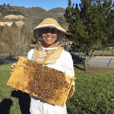 Kimberly with Bees! 