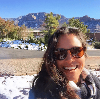 Picture of Kimberly in Sedona.