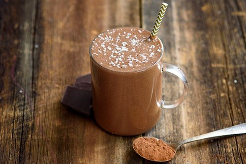 Hot Chocolate Protein Smoothie Booster