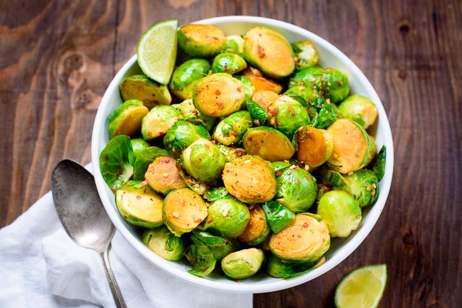 Thai Inspired Brussels Sprouts