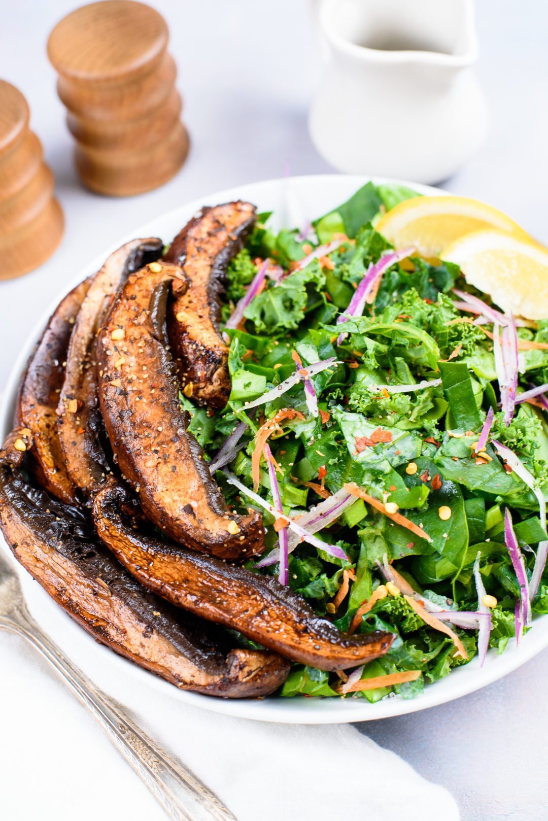 Sweet and Spicy Portobello Mushroom Recipe Solluna by Kimberly Snyder