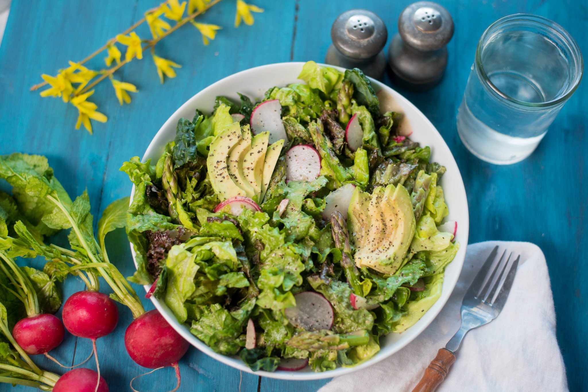 Radish & Asparagus Salad Recipe