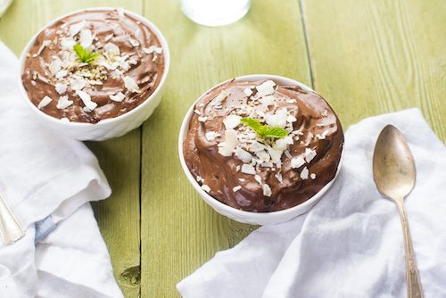 Vanilla & Chocolate Avocado Pudding Recipe