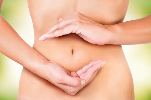 cycle inside the female body, circle of digestion.