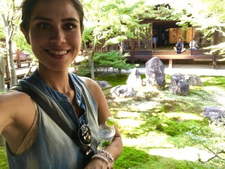 Picture of Kimberly Snyder in Japan.