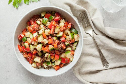 ACV Veggie Quinoa Salad Recipe