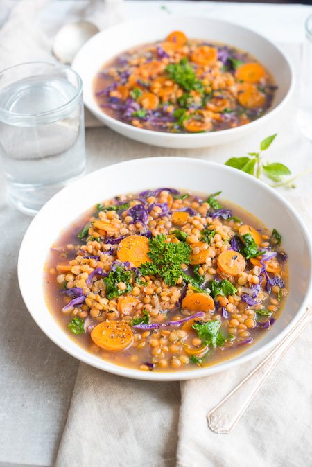Red Lentil and Carrot Stew