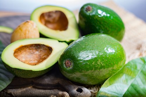 Green Ripe Avocado From Organic Avocado Plantation - Healthy Food
