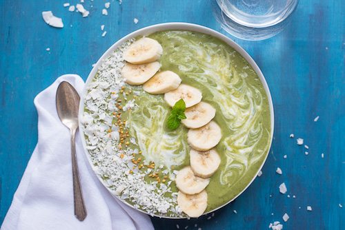 Green Chia & Moringa Smoothie Bowl Recipe