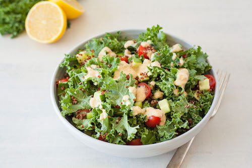 Quinoa, Kale & Tomato Salad