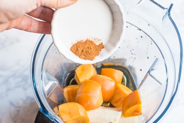 Spiced Persimmon Smoothie