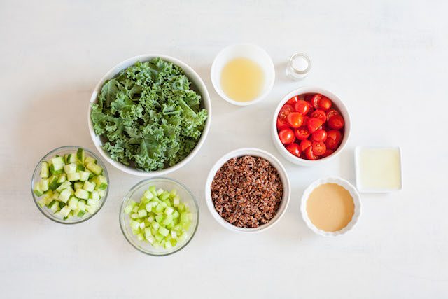 Quinoa, Kale & Tomato Salad