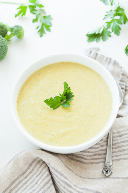 Easy Dairy Free Broccoli Soup