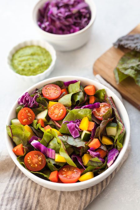 Rainbow Chard Salad