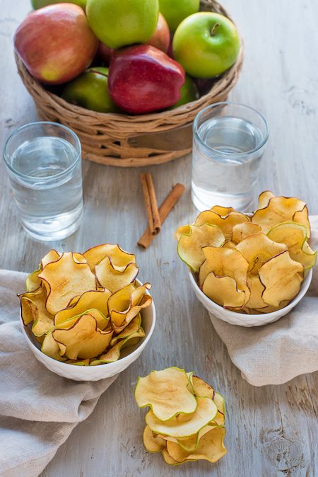 Dehydrated Green Apple Chips Recipe