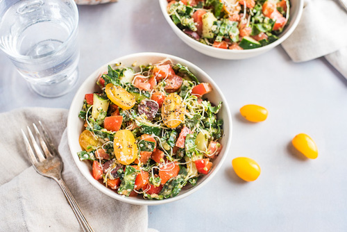 Healthy Glow Kale Salad Recipe
