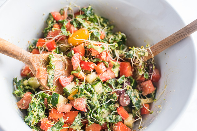 Healthy Glow Kale Salad