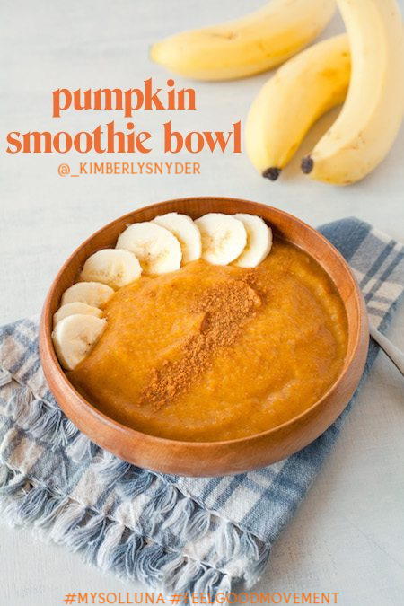 Pumpkin Smoothie Bowl Recipe