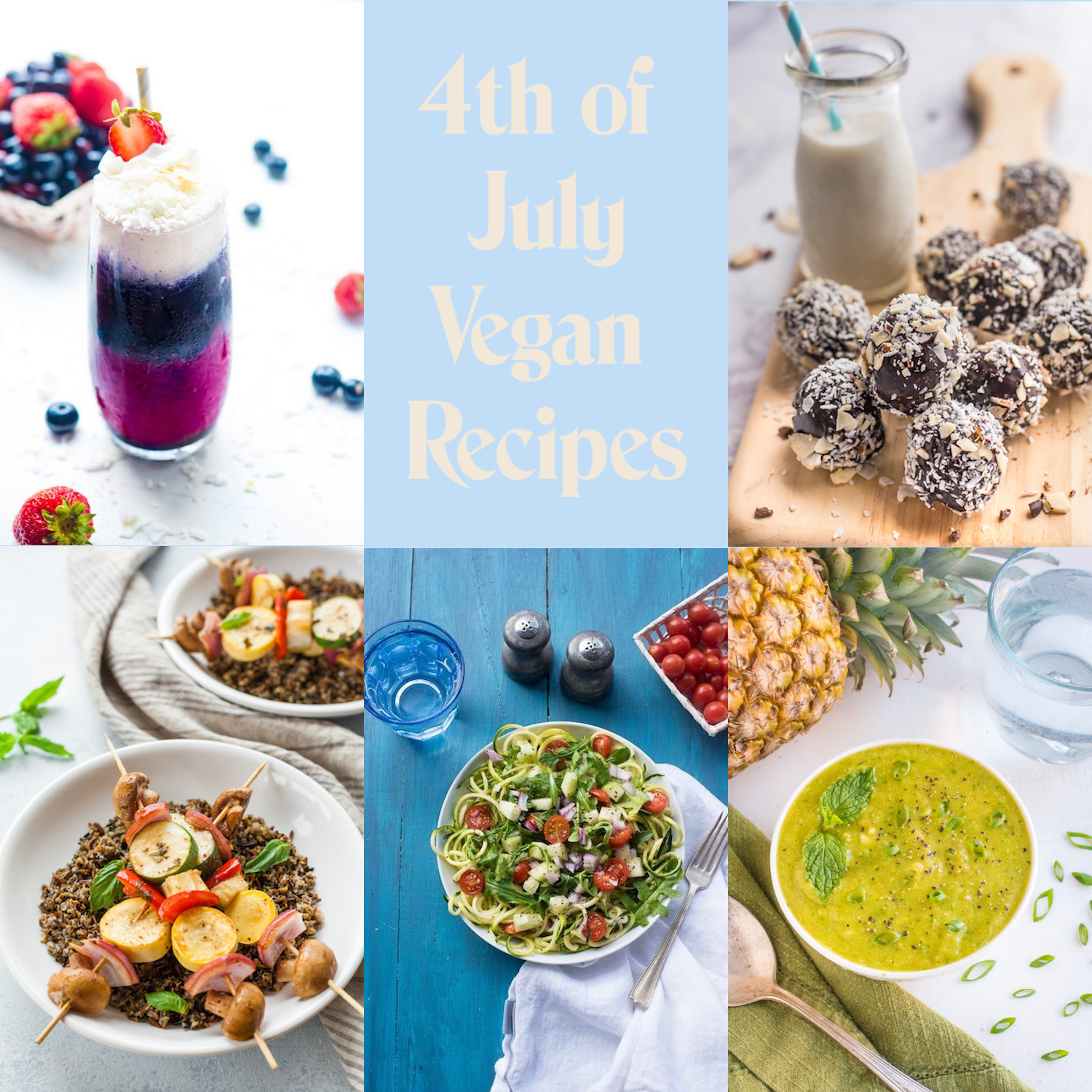 4th of July Vegan recipes