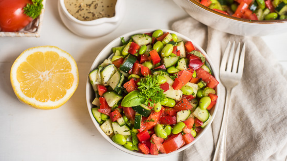 Energy Elevating Edamame Salad Recipe