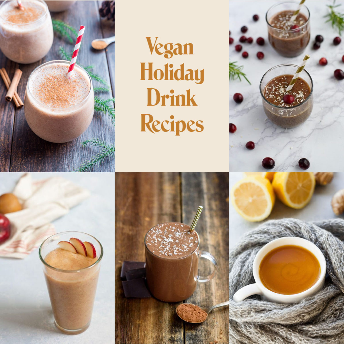 10 Vegan Holiday Drink Recipes Perfect For Fall & Winter | Solluna By ...