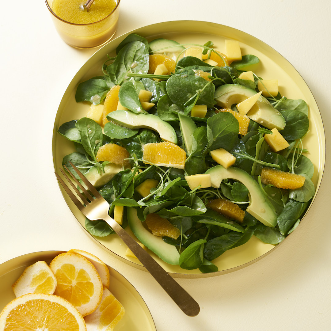 Tropical Watercress Citrus Salad