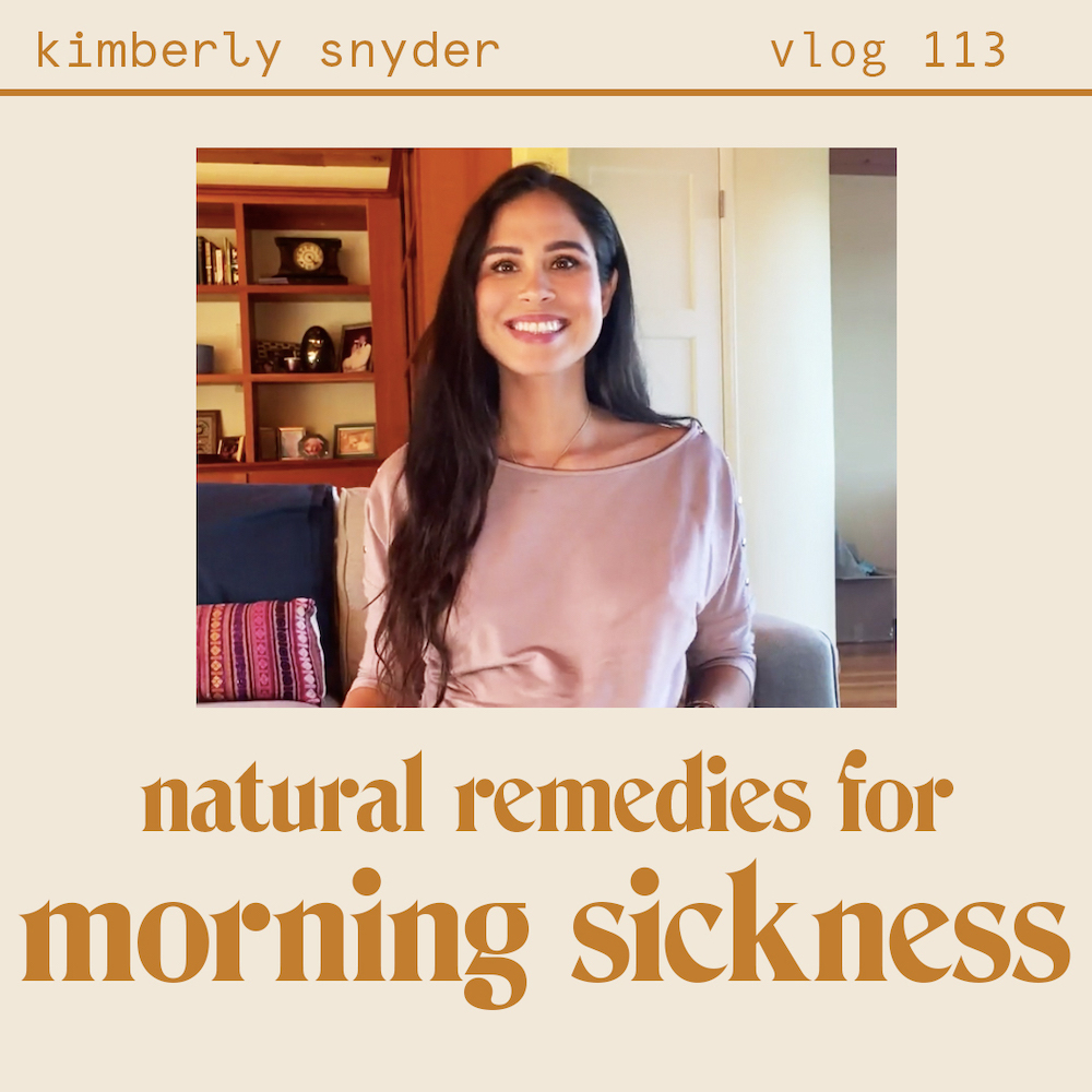Best Natural Remedies for Morning Sickness [VLOG #113]