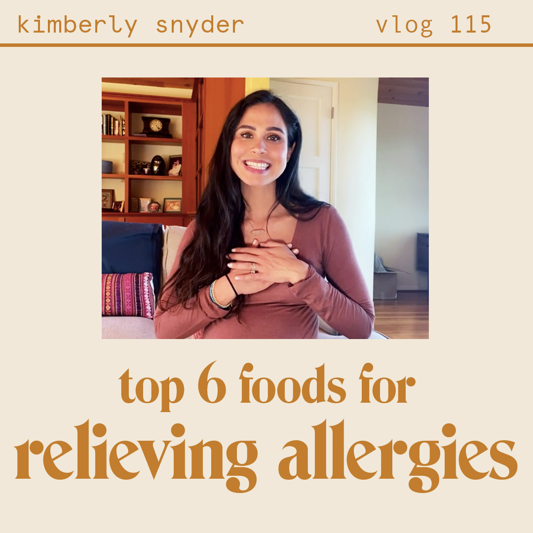 Top 6 Foods for Relieving Allergies [VLOG #115]