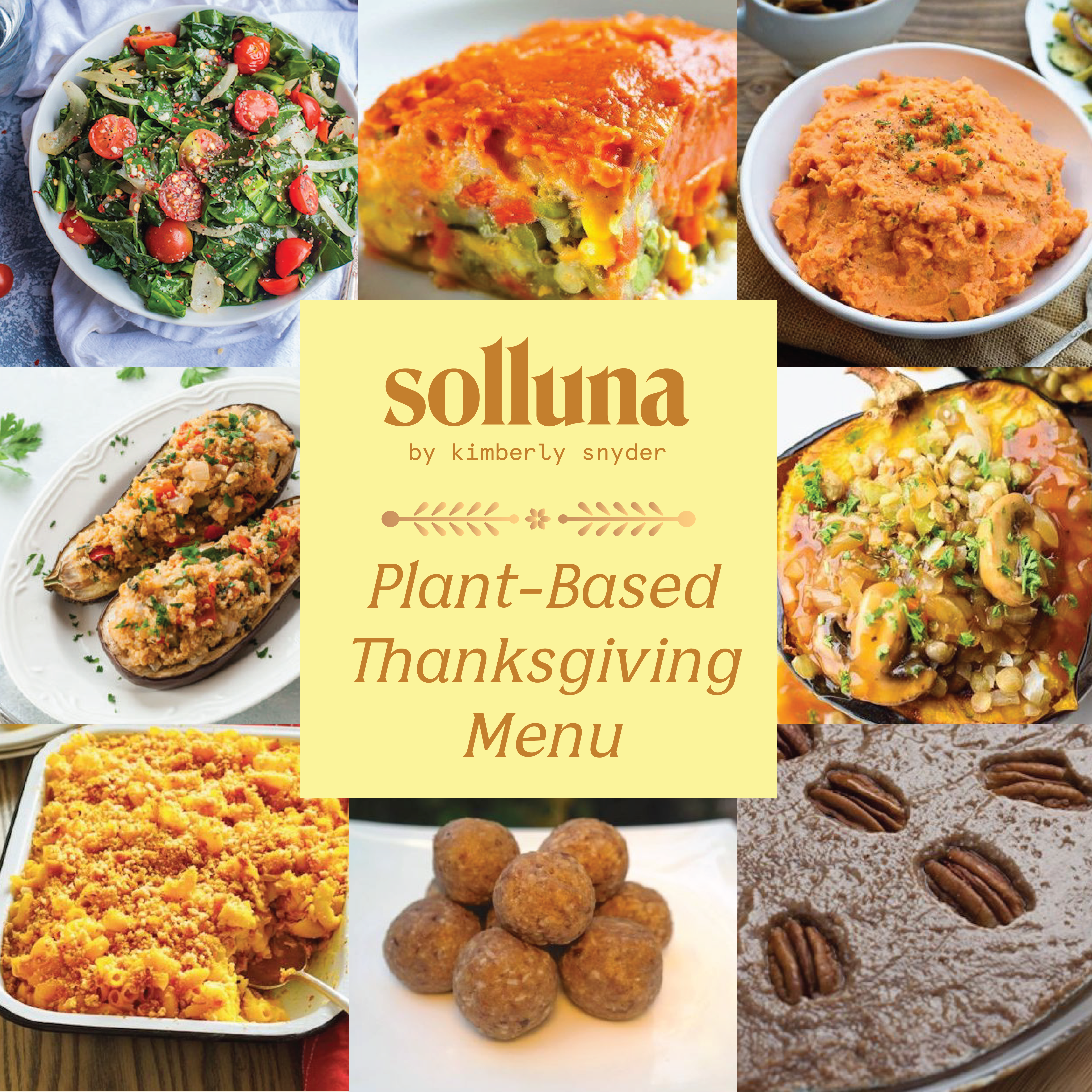 Plant-Based Thanksgiving Menu