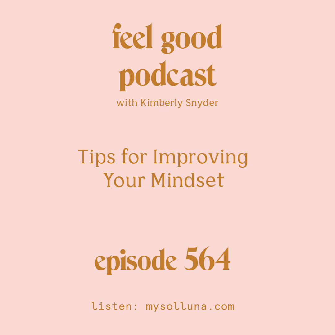 Tips for Improving Your Mindset with Kimberly Snyder.
