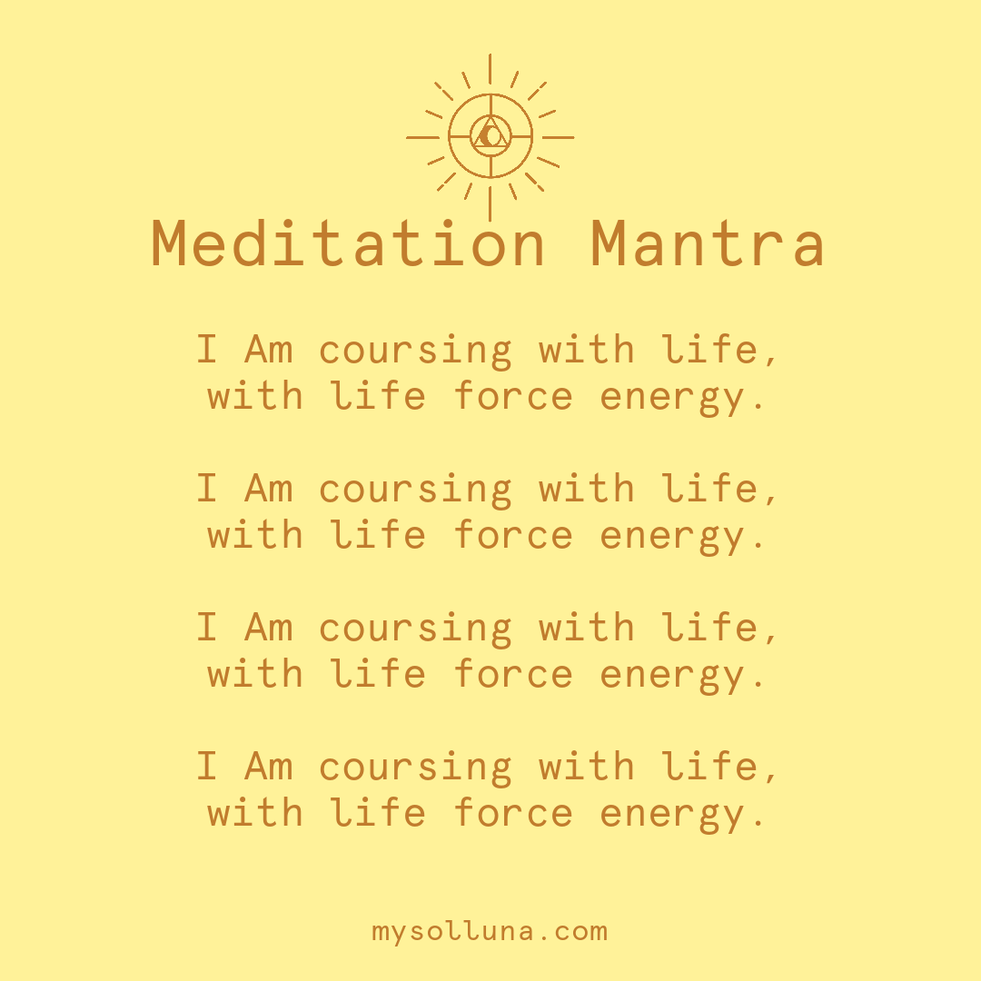 Full Of Life Meditation Quote