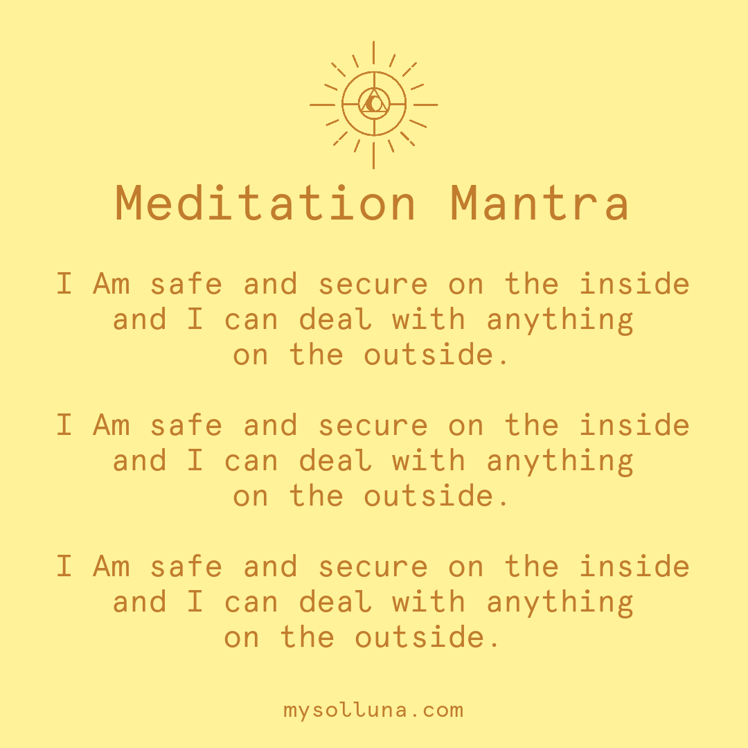 Finding Real Safety Meditation Quote