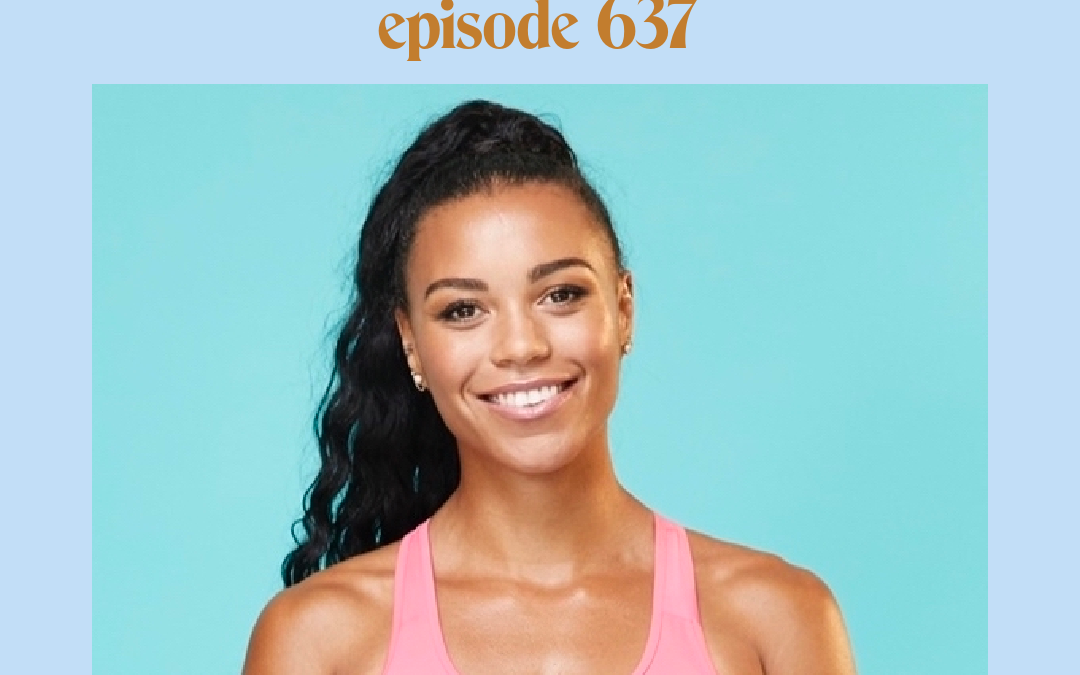 Morgan Mitchell [Podcast #637] Blog Graphic for Overcoming Adversity to Create Success with Olympian Morgan Mitchell on the Feel Good Podcast with Kimberly Snyder.