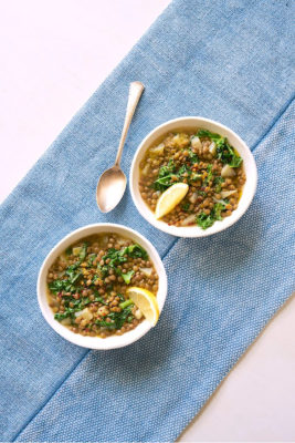 Hearty Kale and Lentil Soup