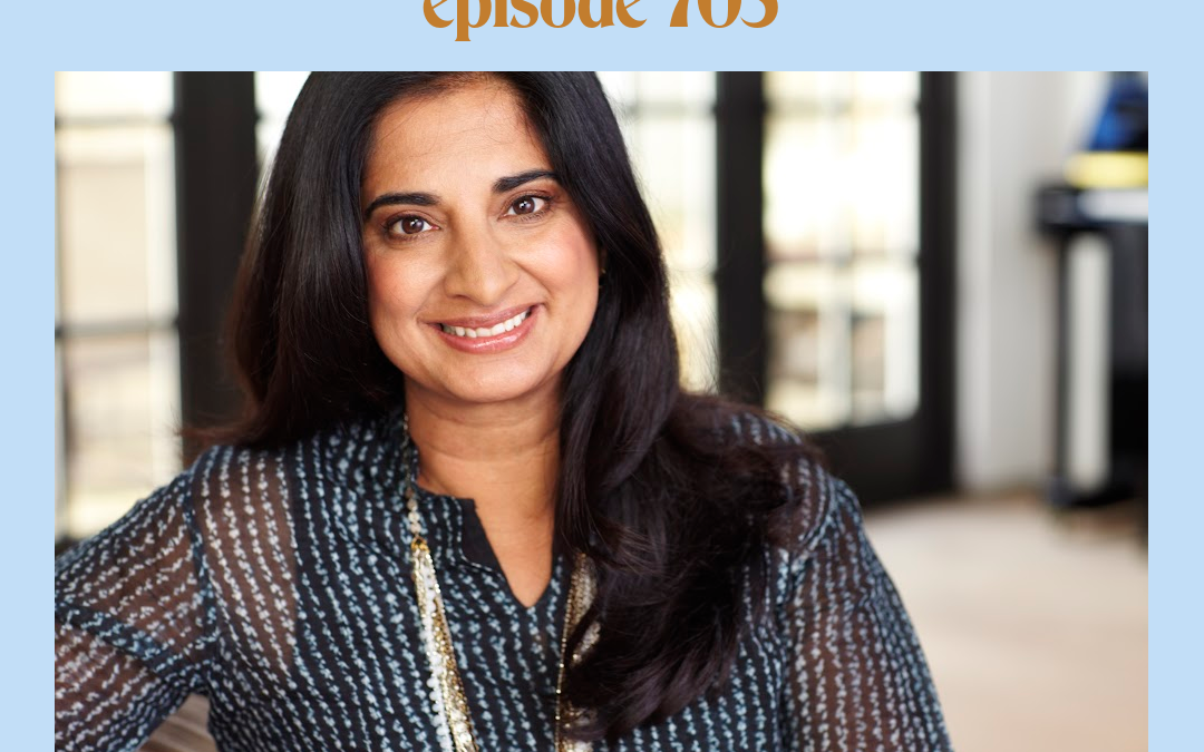 Mallika Chopra [Podcast #705] Blog Graphic for How to Bring Joy and Wonder into Your Kids Life with Mallika Chopra on the Feel Good Podcast with Kimberly Snyder. (1)