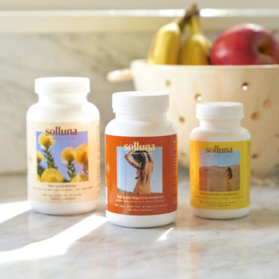 Solluna supplements for digestive health