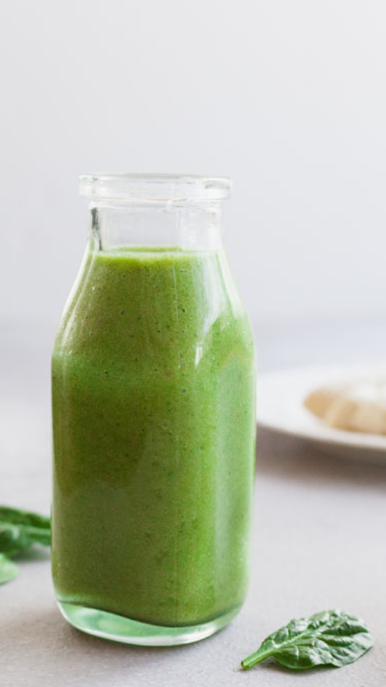 Aloe vera cleansing smoothie.