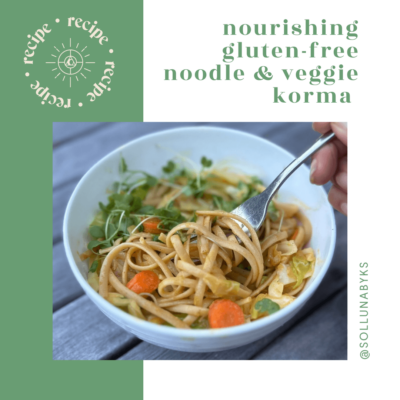 Nourishing Gluten-Free Noodle & Veggie Korma