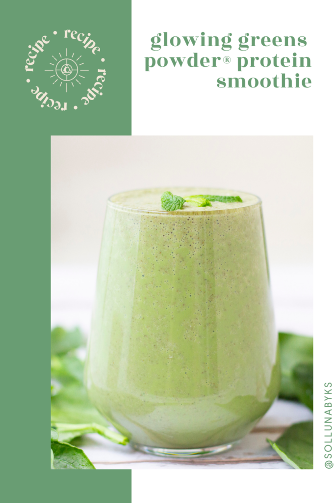 Glowing Greens Powder® Protein Smoothie 