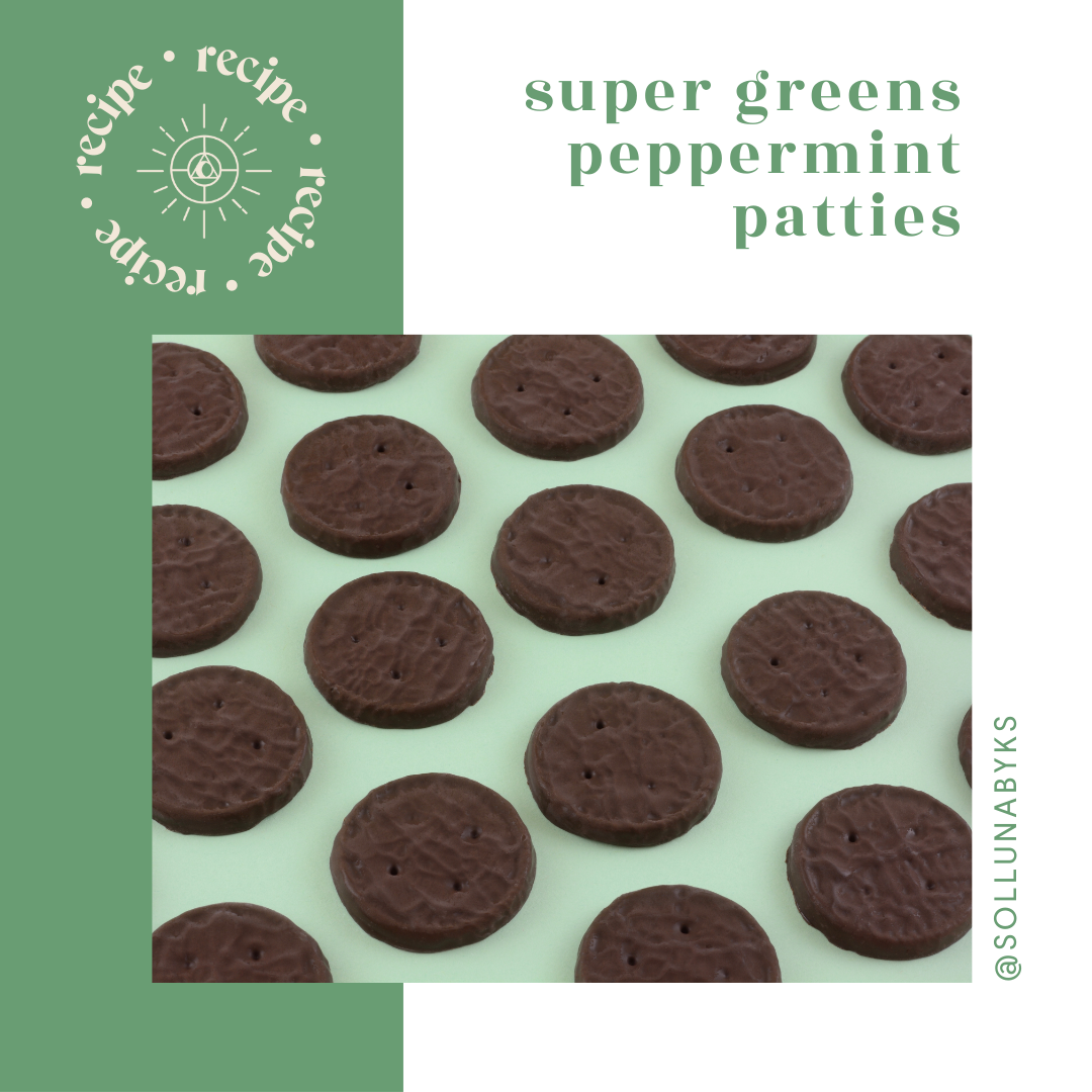 Super Greens Peppermint Patties